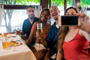 Conviviendo con amigos